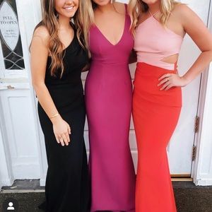 Melora Magenta Sleeveless Maxi Dress Lulu’s